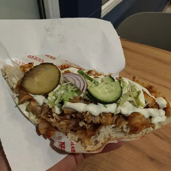 Kebab w bułce